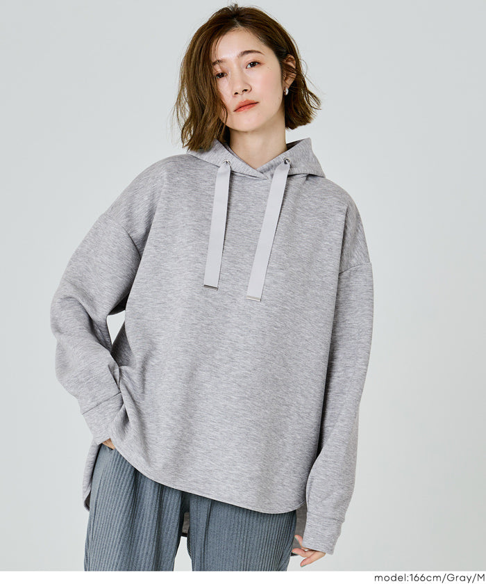 コカ coca ソフトスウェットリボンパーカー （Gray） Gray