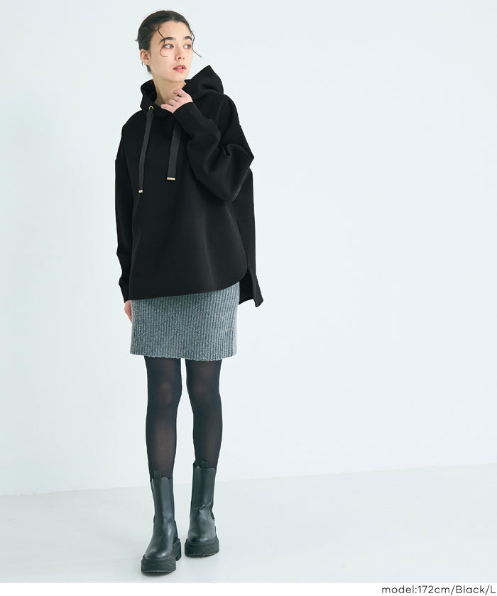 コカ coca ソフトスウェットリボンパーカー （Gray） Gray