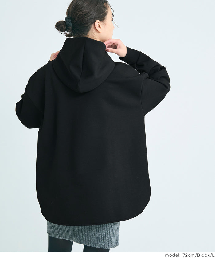 コカ coca ソフトスウェットリボンパーカー （Gray） Gray