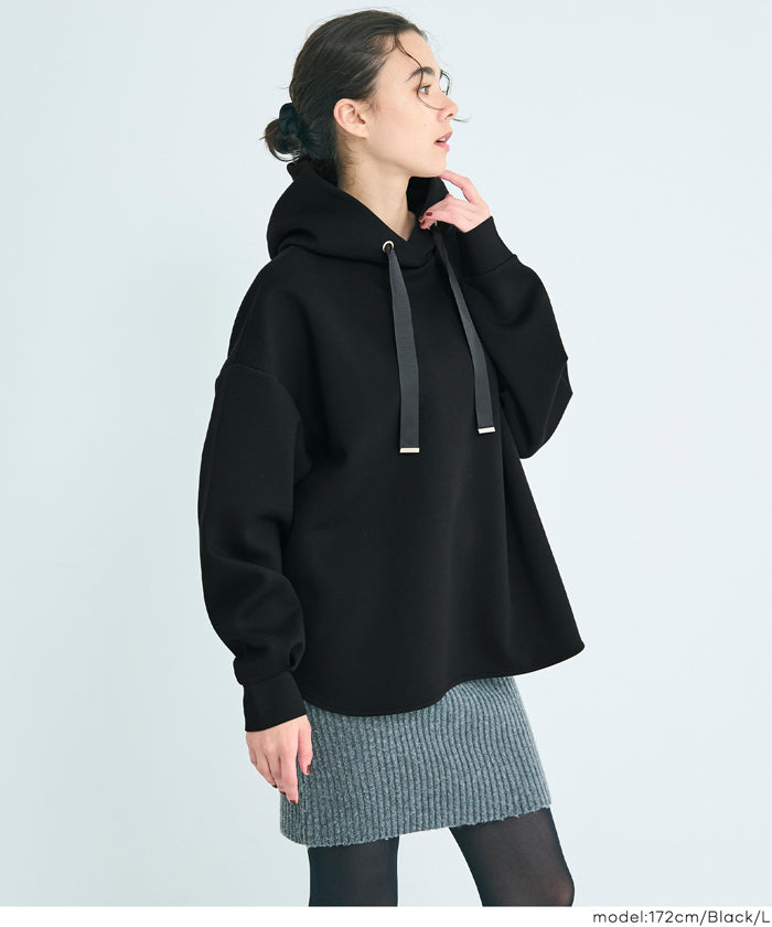 コカ coca ソフトスウェットリボンパーカー （Gray） Gray