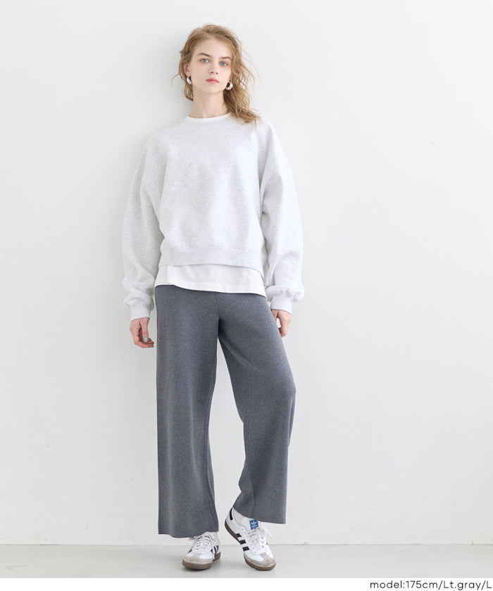 コカ coca ヘビーウェイト裏起毛ビンテージ加工無地スウェット （Lt.pink） Lt.pink