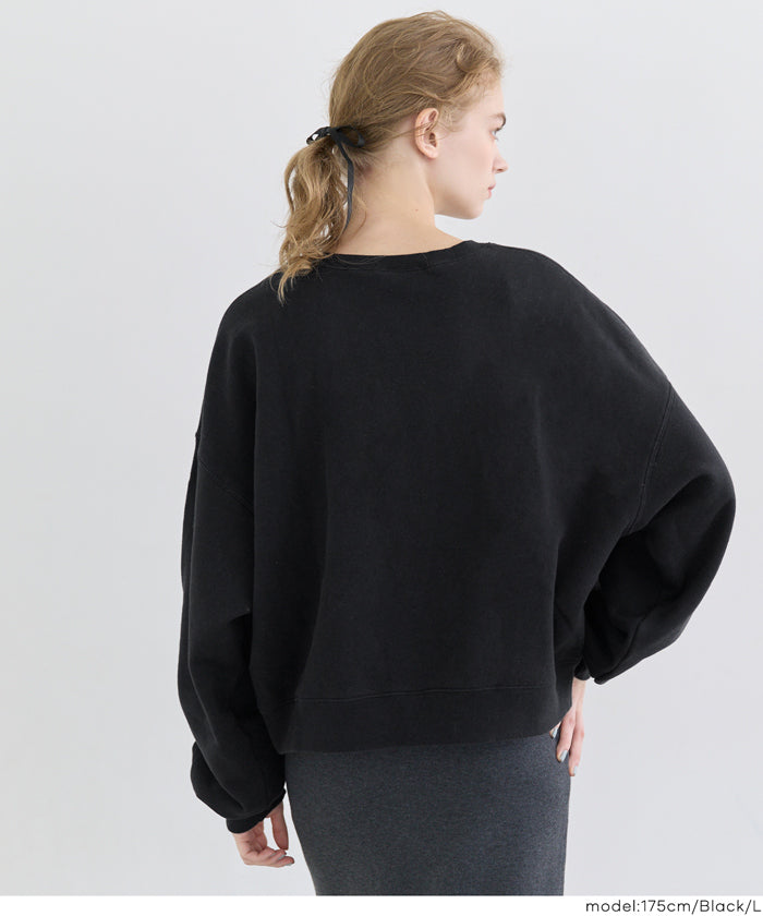 コカ coca ヘビーウェイト裏起毛ビンテージ加工無地スウェット （Lt.pink） Lt.pink