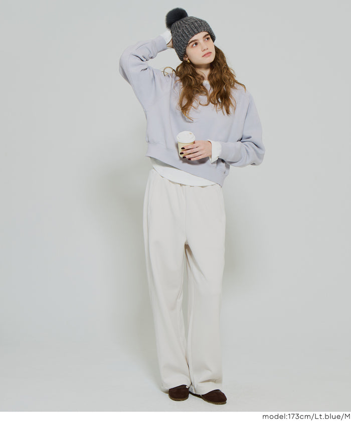 コカ coca ラグランクロップドスウェット （Navy） Navy