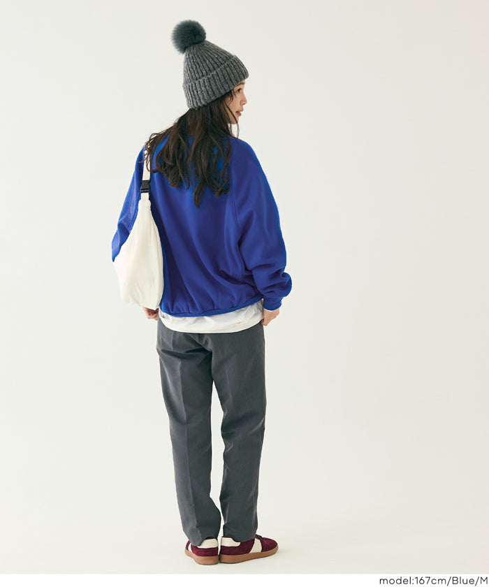 コカ coca 裏起毛ラグランロゴスウェット （Charcoal） Charcoal