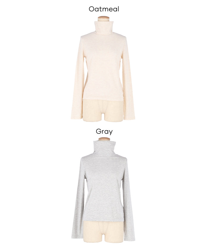 コカ coca タートルネックトップス （Gray） Gray