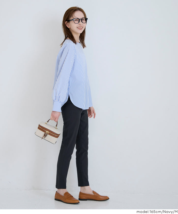 コカ coca ウルトラストレッチ スキニーパンツ股下65cm （Navy） Navy
