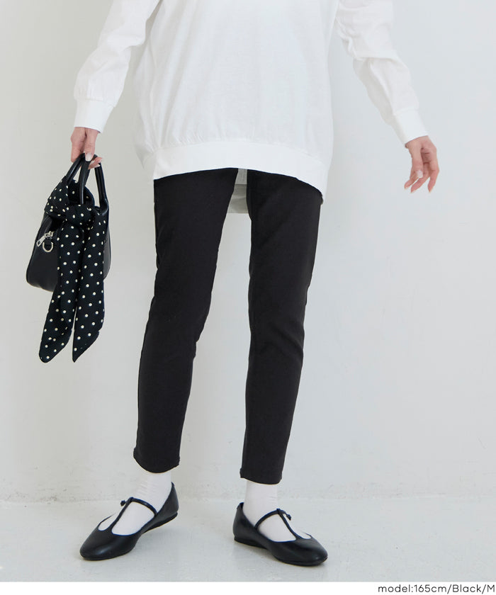 コカ coca ウルトラストレッチ スキニーパンツ股下65cm （Navy） Navy