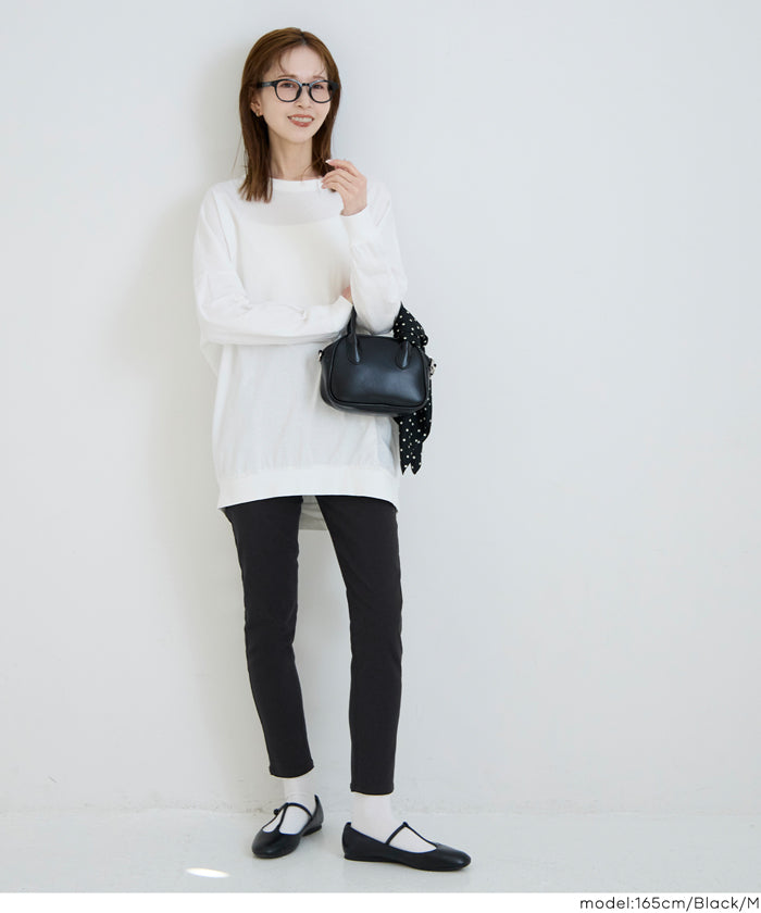 コカ coca ウルトラストレッチ スキニーパンツ股下65cm （Navy） Navy