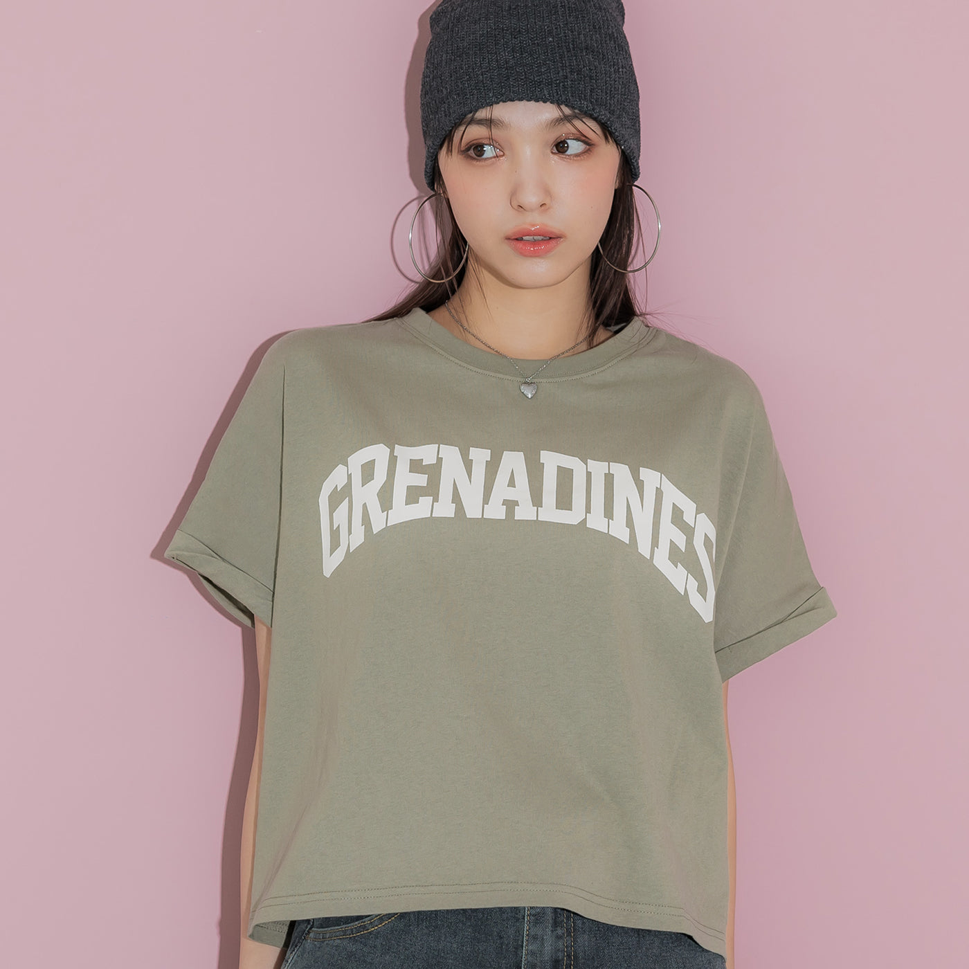 coca Coca Regular Weight Roll-Up Logo T-Shirt