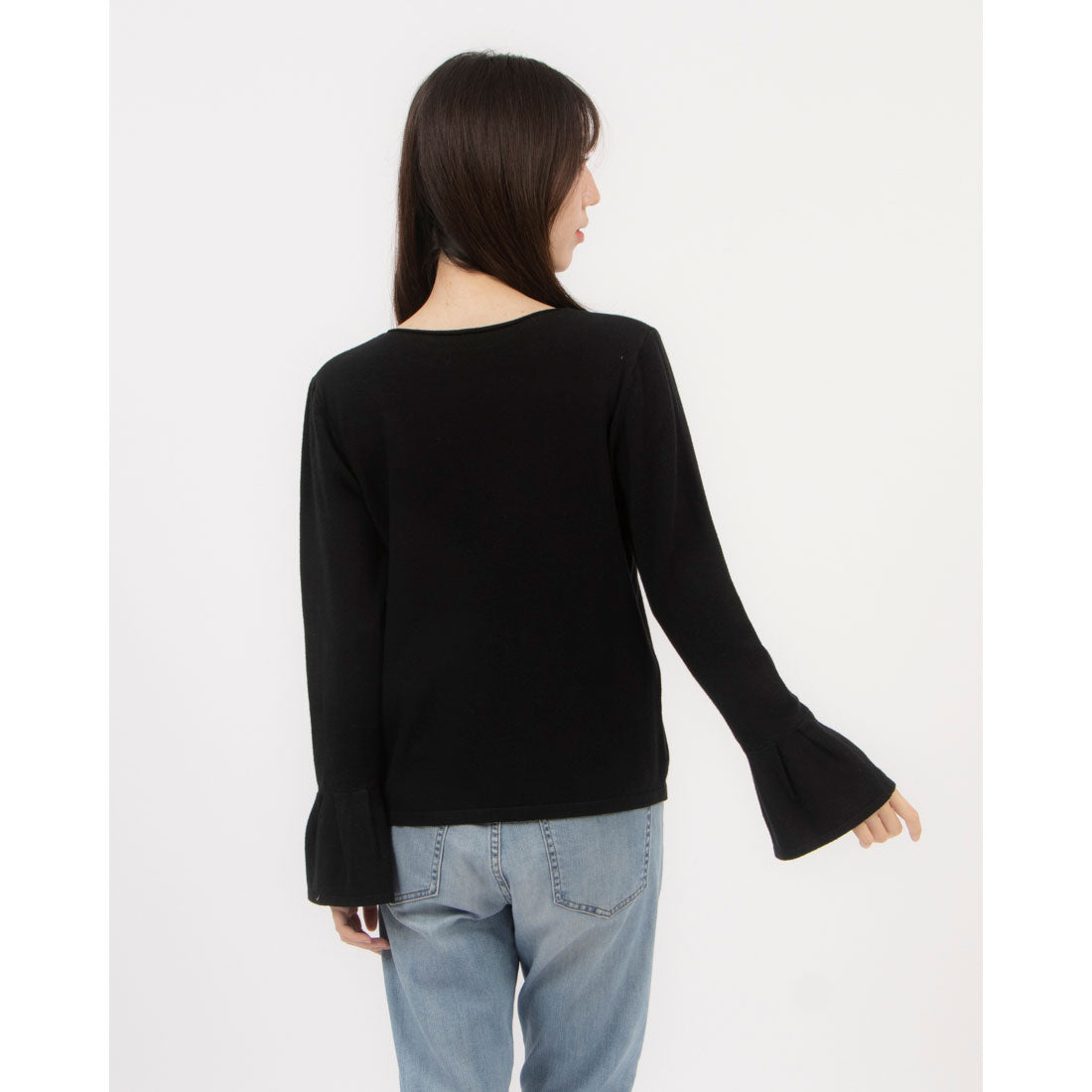 COKETT COLLECTION Tulip Sleeve Sweater