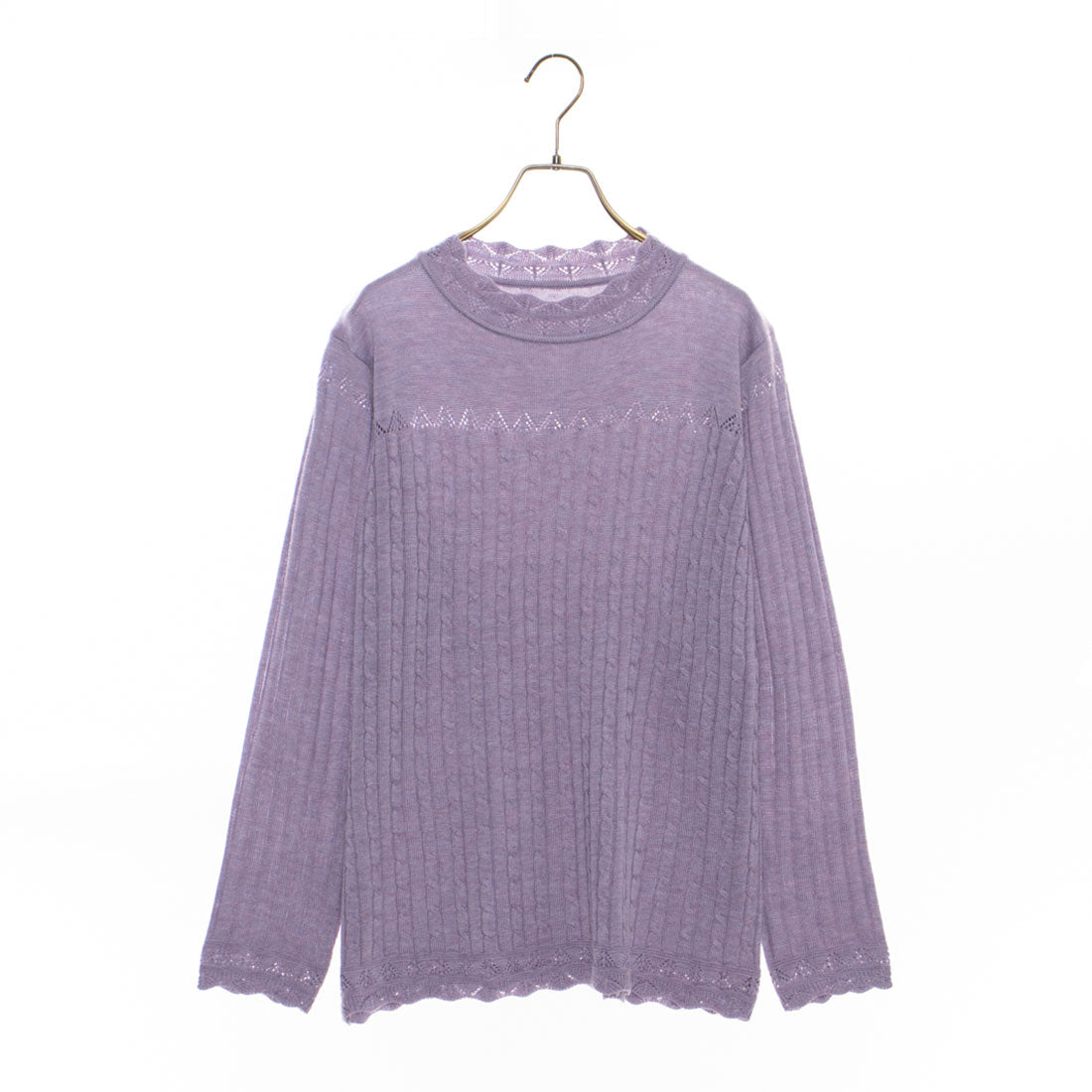 コケットコレクション COKETT COLLECTION レースプルオーバー,グリーン