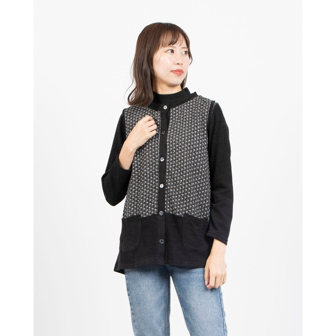 コケットコレクション COKETT COLLECTION カットアンサンブル,クロ