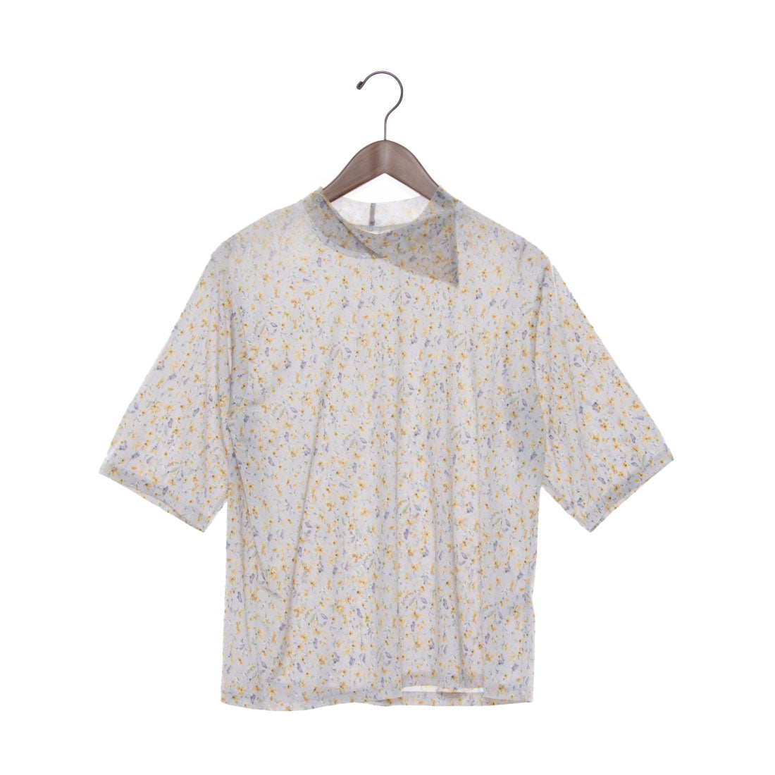 COKETT COLLECTION Small Floral Print Cut and Sew Top