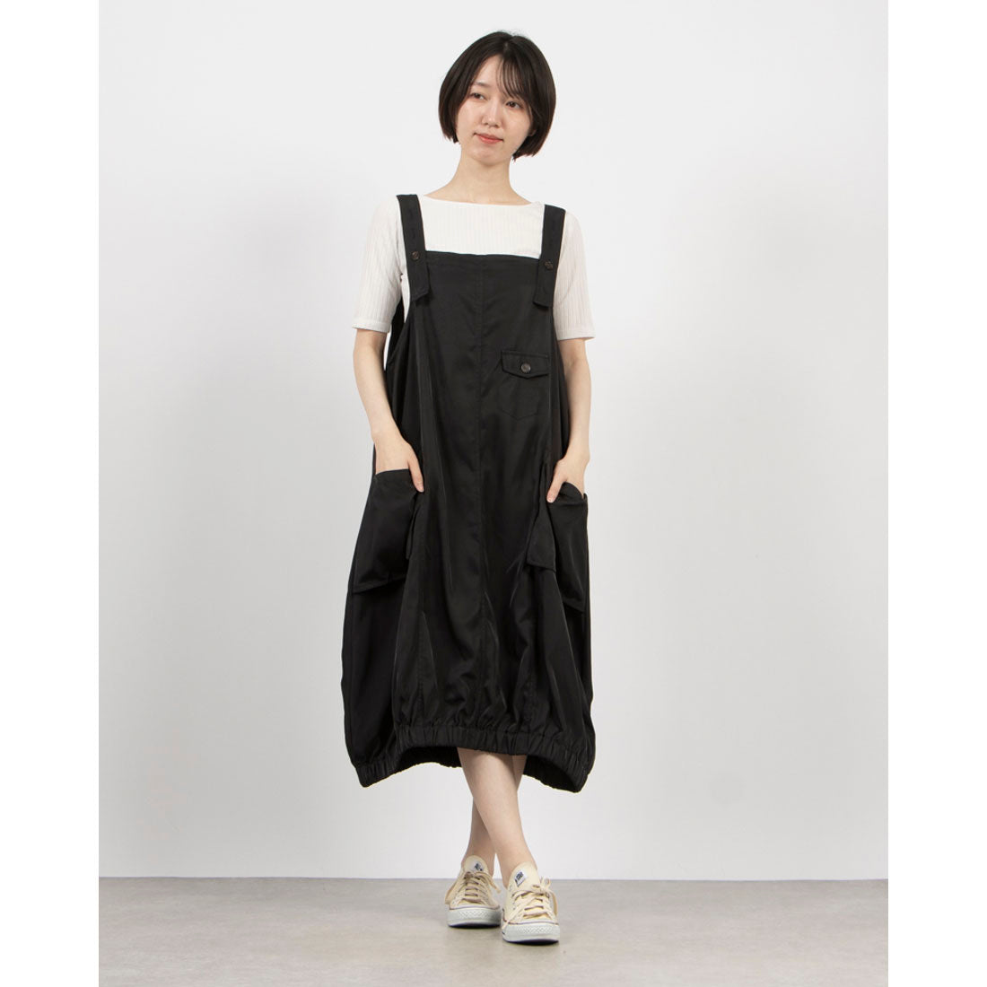 コケットコレクション COKETT COLLECTION ジャンパースカート ベージュ