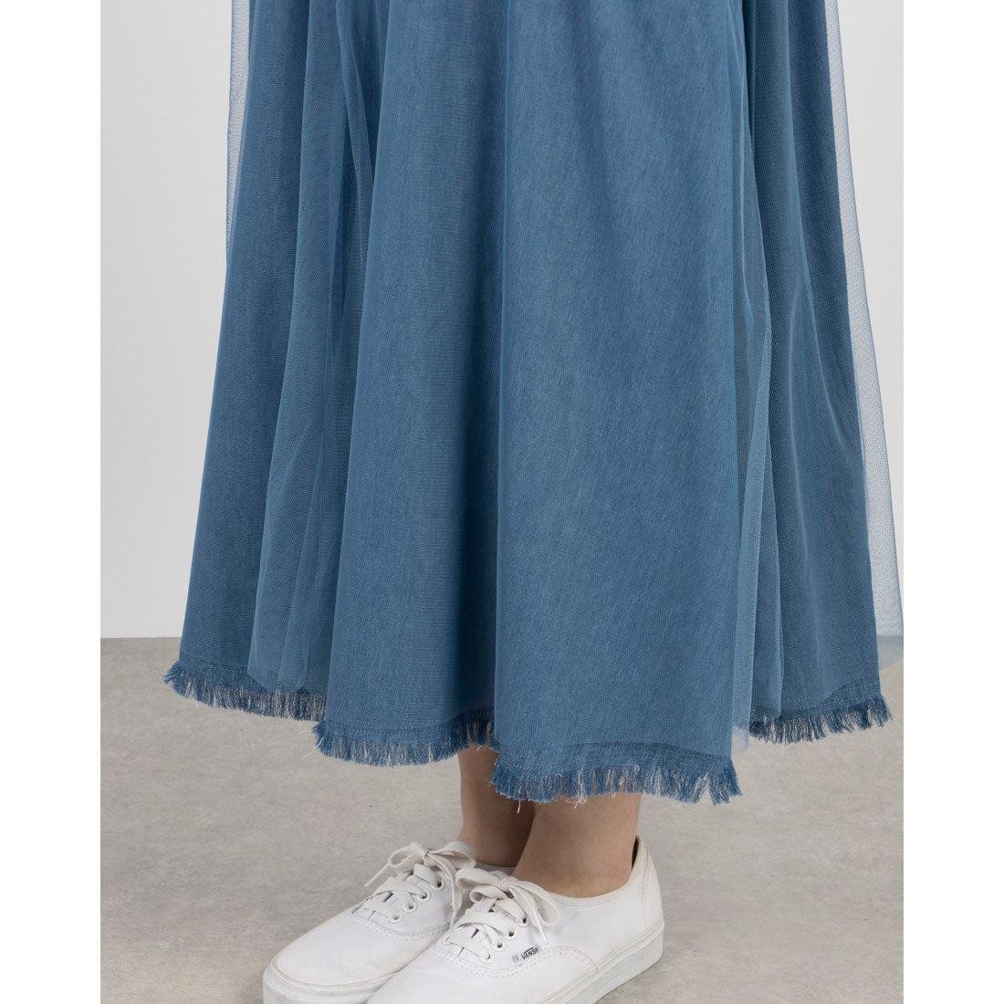 コケットコレクション COKETT COLLECTION デニムスカート ネイビー