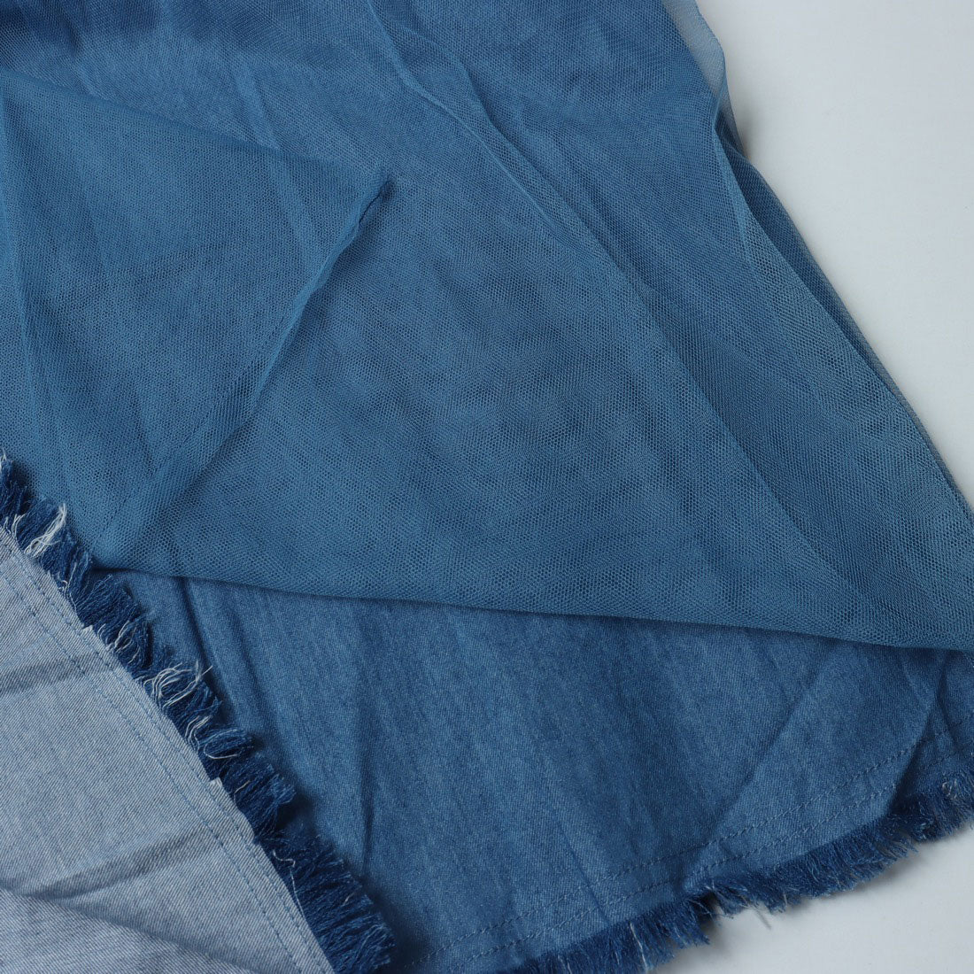 コケットコレクション COKETT COLLECTION デニムスカート ネイビー