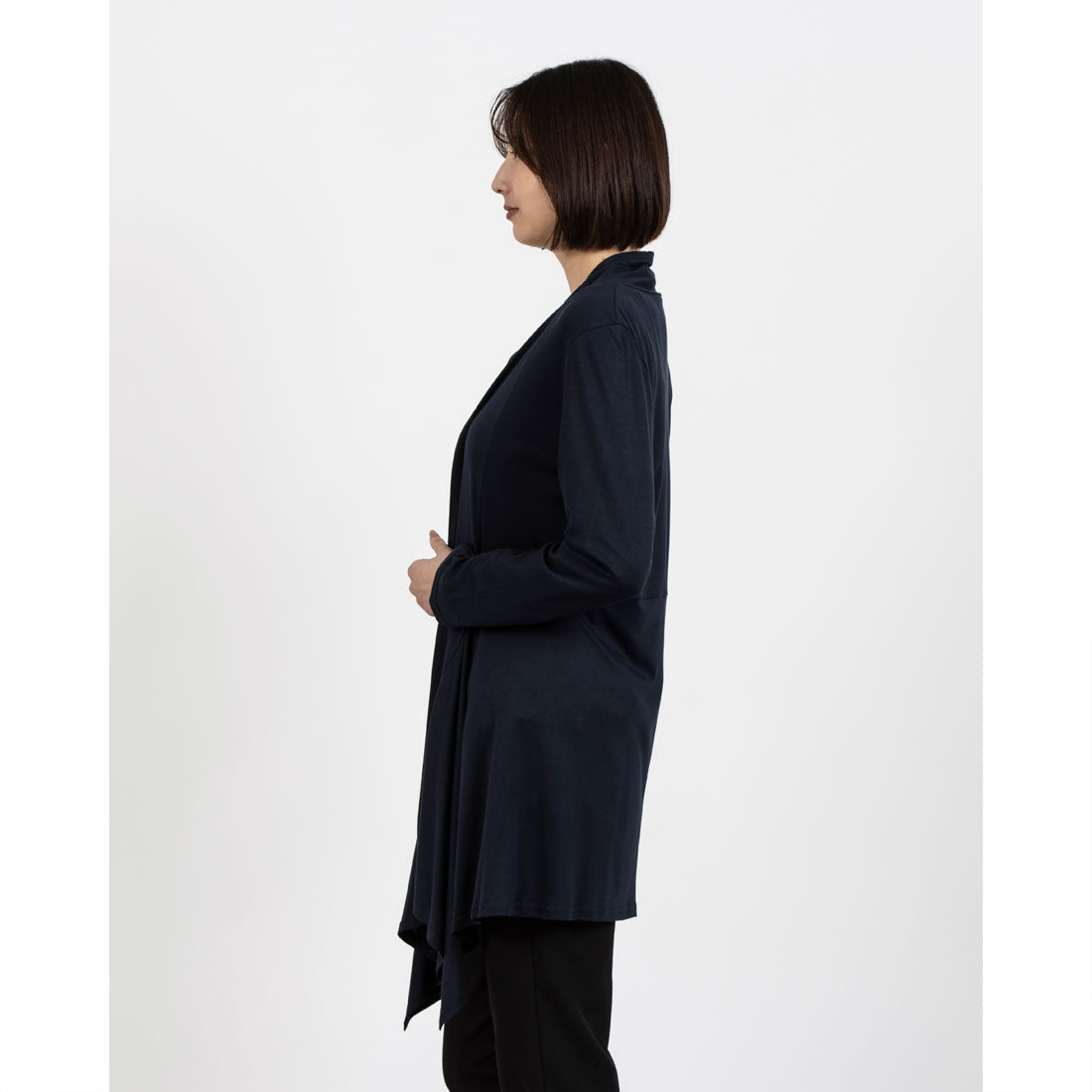 コケットコレクション COKETT COLLECTION 着流しカーディガン （ネイビー） ネイビー