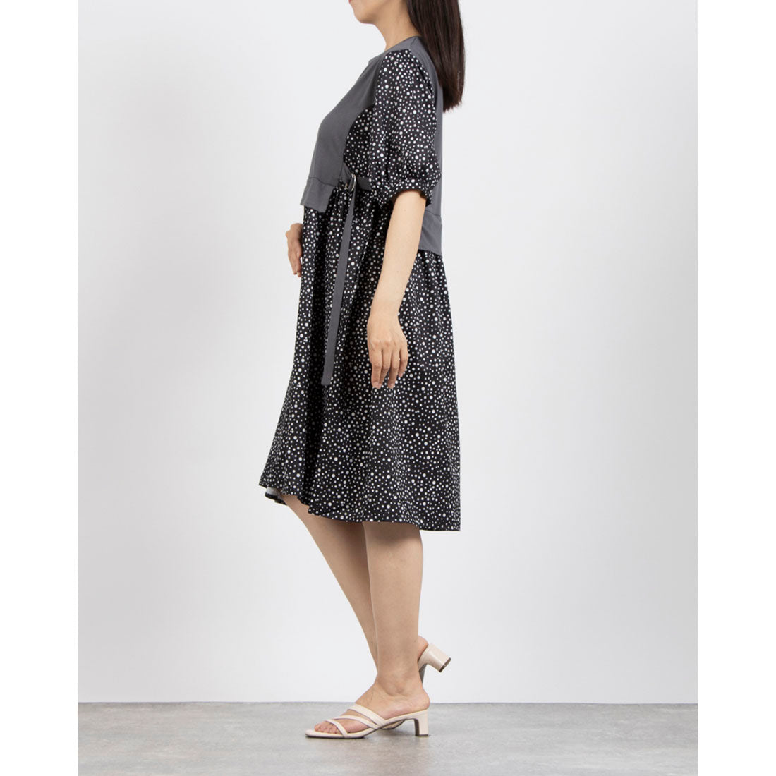 コケットコレクション COKETT COLLECTION 布帛ワンピース （黒） 黒
