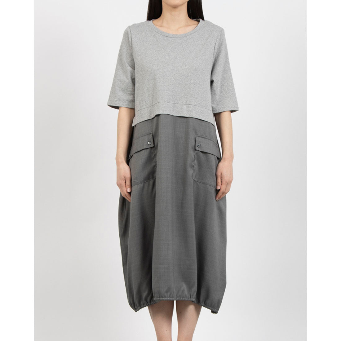 コケットコレクション COKETT COLLECTION 布帛ワンピース （グレー） グレー