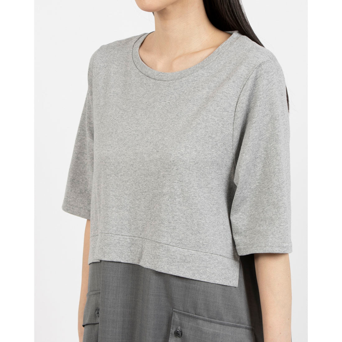 コケットコレクション COKETT COLLECTION 布帛ワンピース （グレー） グレー