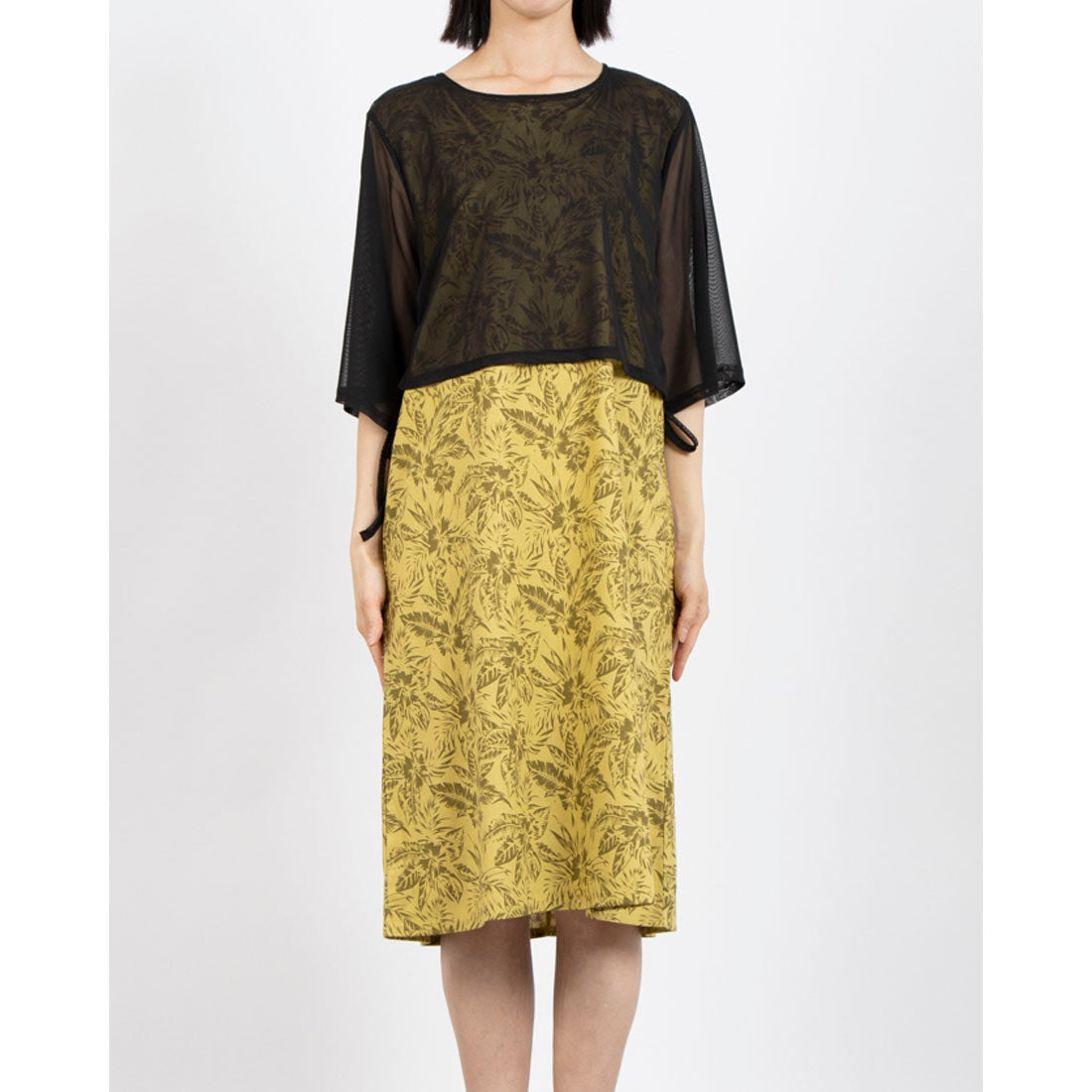 コケットコレクション COKETT COLLECTION 布帛ワンピース （イエロー） イエロー