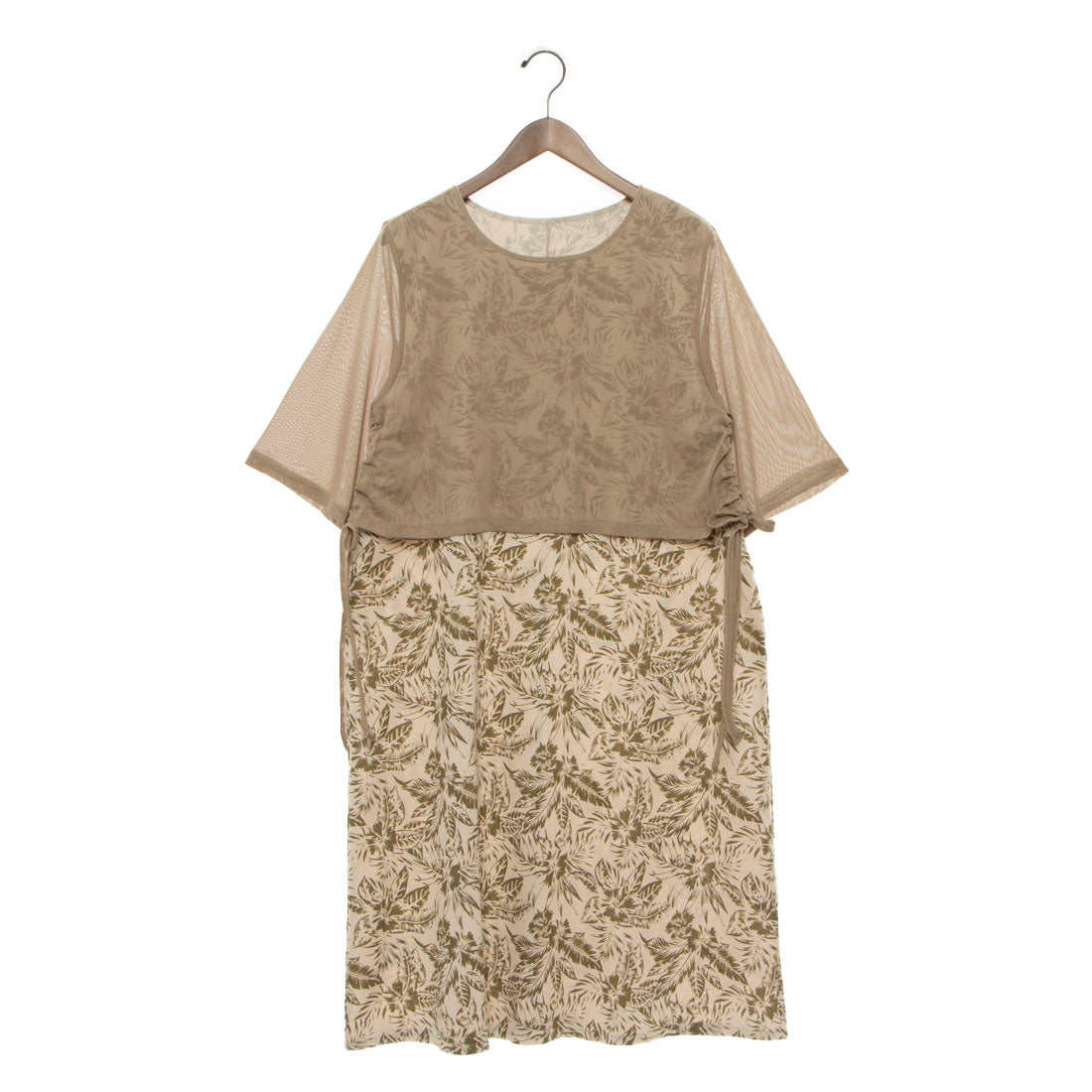 コケットコレクション COKETT COLLECTION 布帛ワンピース （ベージュ） ベージュ