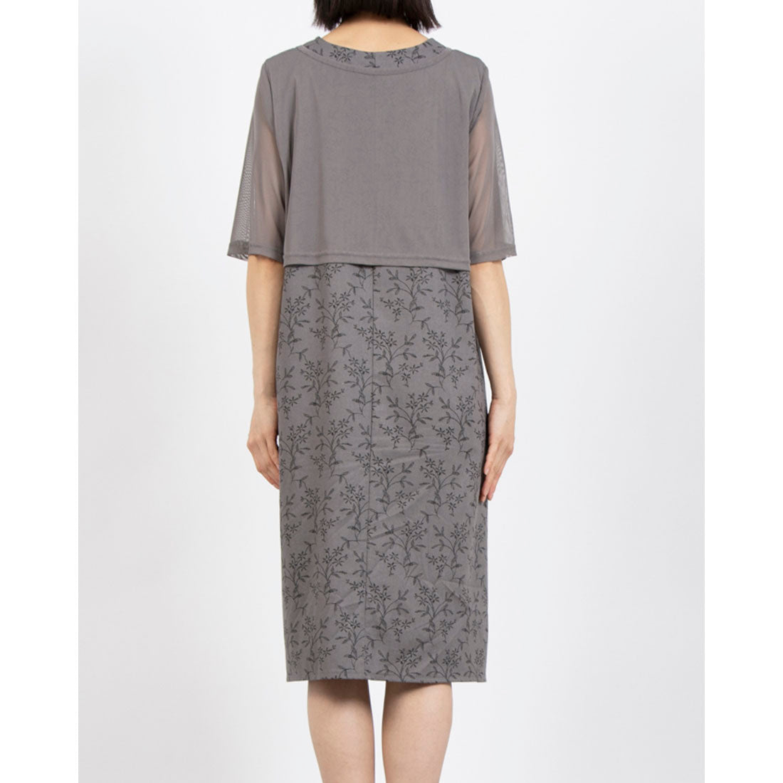 コケットコレクション COKETT COLLECTION 布帛ワンピース （グレー） グレー