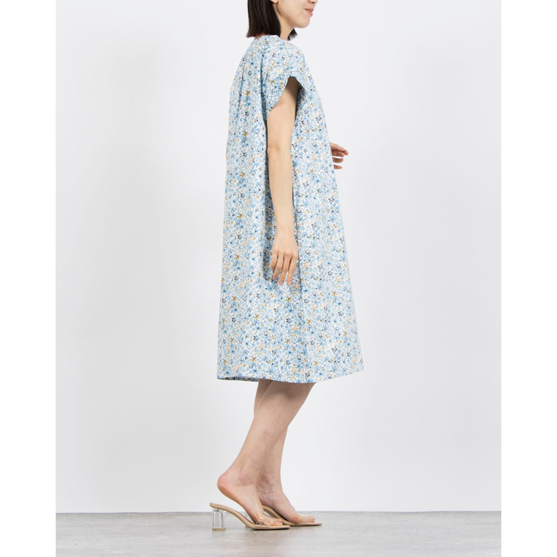 コケットコレクション COKETT COLLECTION 布帛ワンピース （ブルー） ブルー