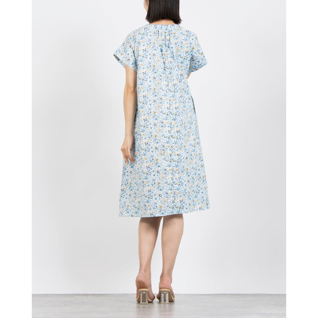 コケットコレクション COKETT COLLECTION 布帛ワンピース （ブルー） ブルー