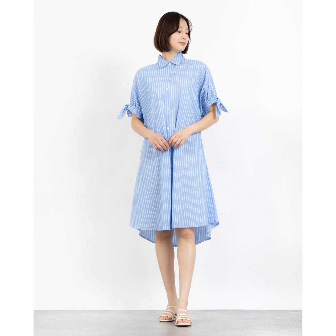 コケットコレクション COKETT COLLECTION 布帛ワンピース （ブルー） ブルー