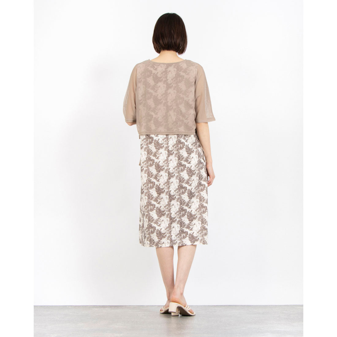 コケットコレクション COKETT COLLECTION 布帛ワンピース （ベージュ） ベージュ