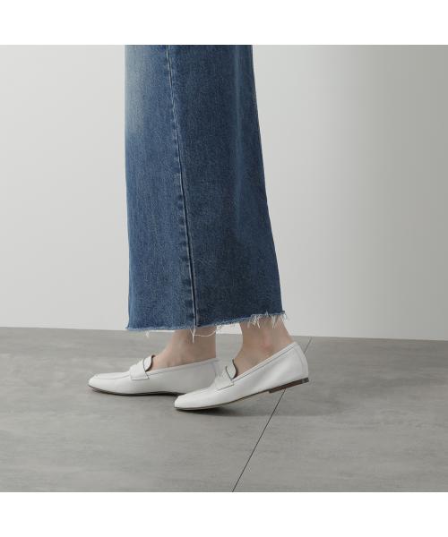 コルソローマ ノーヴェ CORSO ROMA 9 CORSO ROMA ローファー PAOLA4000 レザー フラット シューズ （BIANCO/ホワイト） BIANCO/ホワイト