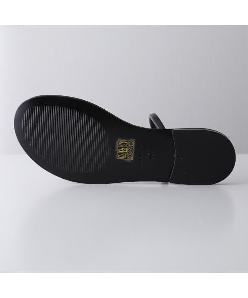 コルソローマ ノーヴェ CORSO ROMA 9 CORSO ROMA 9 サンダル 403-A レザー フラット （NERO-ARGENTO/シルバー） NERO-ARGENTO/シルバー