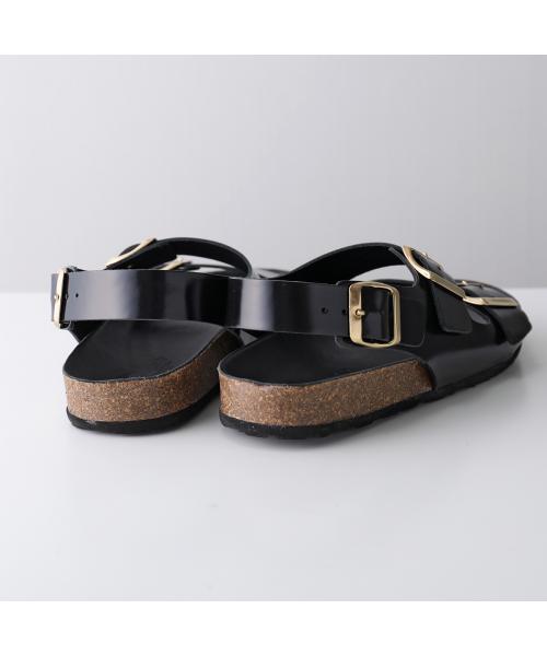 コルソローマ ノーヴェ CORSO ROMA 9 CORSO ROMA 9 サンダル 908 ストラップ フラット （ABRASIVATO-NERO/ブラック） ABRASIVATO-NERO/ブラック