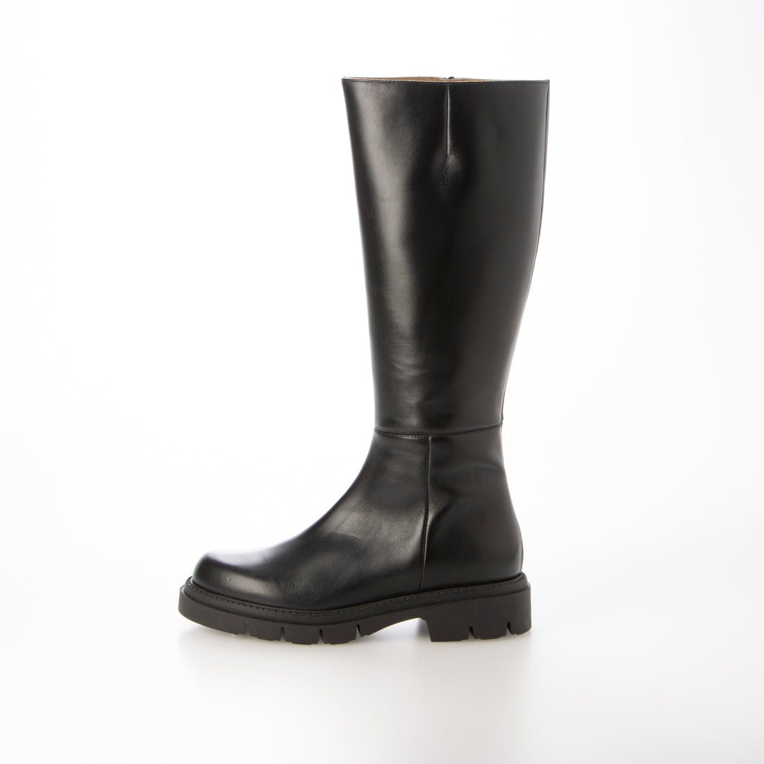 Corso Roma 9 Round Toe Track Sole Long Boots
