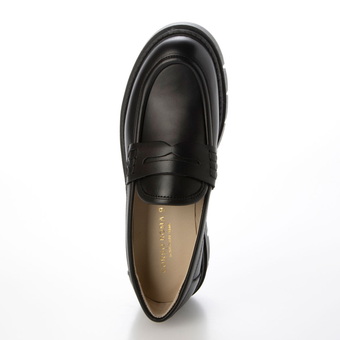 CORSO ROMA 9 CORSO ROMA 9 Round Toe Tank Sole Loafer