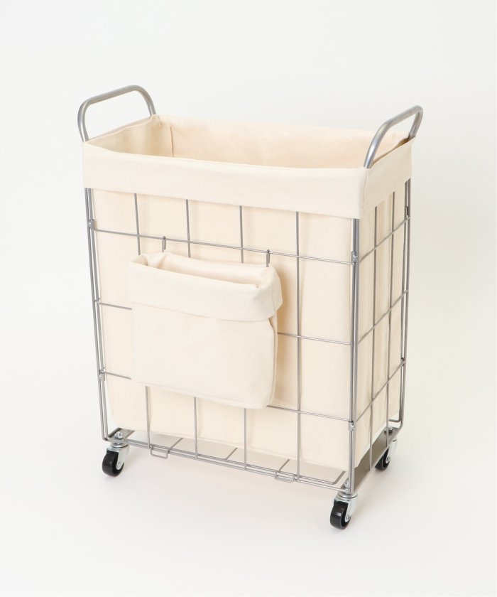 トウキョウデザインチャンネル バイヤーズセレクト TOKYO DESIGN CHANNEL BUYERS SELECT ランドリーバスケットポケツキ38L （Dkグリーン） Dkグリーン