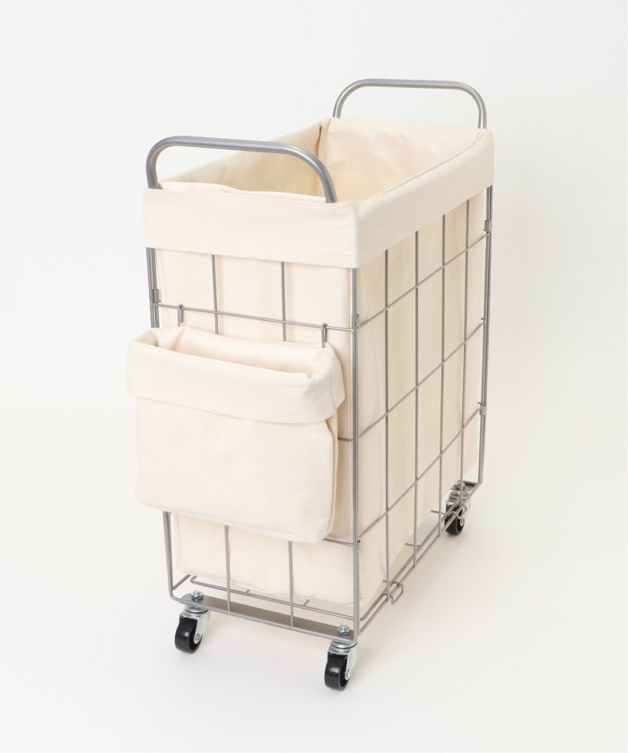 トウキョウデザインチャンネル バイヤーズセレクト TOKYO DESIGN CHANNEL BUYERS SELECT ランドリーバスケットポケツキ38L （Dkグリーン） Dkグリーン