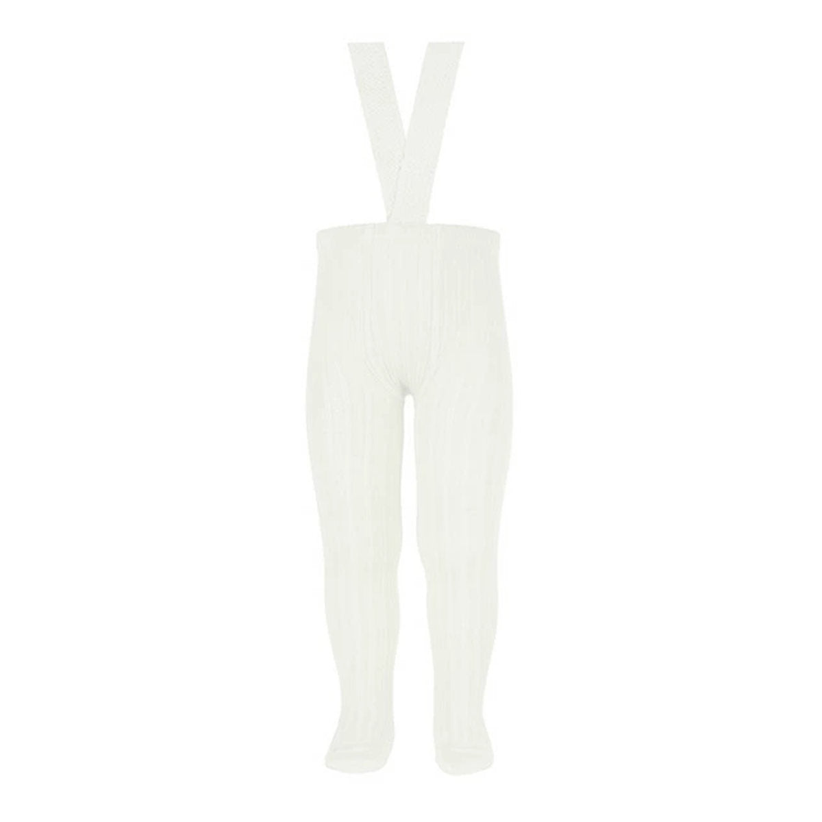 コンドル condor タイツ 子供用 6～12ヶ月 1～2歳 3～4歳 Rib tights with elastic suspenders【返品不可商品】,ナタ