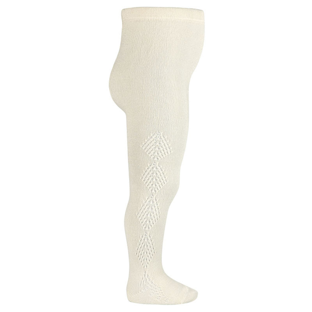 コンドル condor タイツ 子供用 Merino wool-blend tights diamond 6ヶ月～2歳,カバ