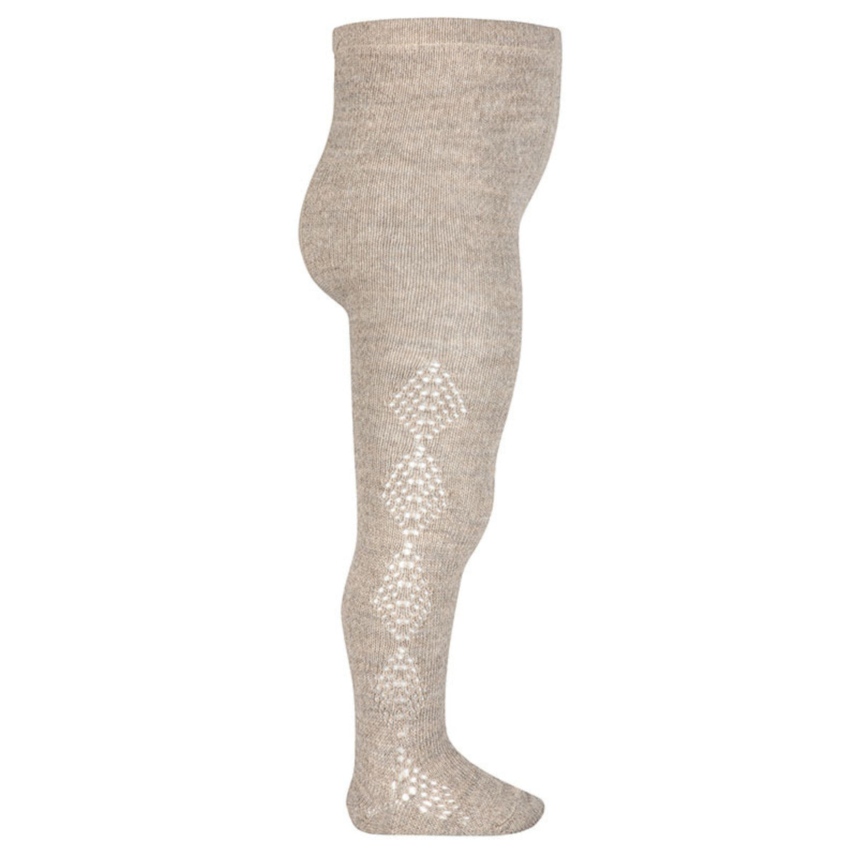 Condor tights for children Merino wool-blend tights diamond 6 months to 2 years