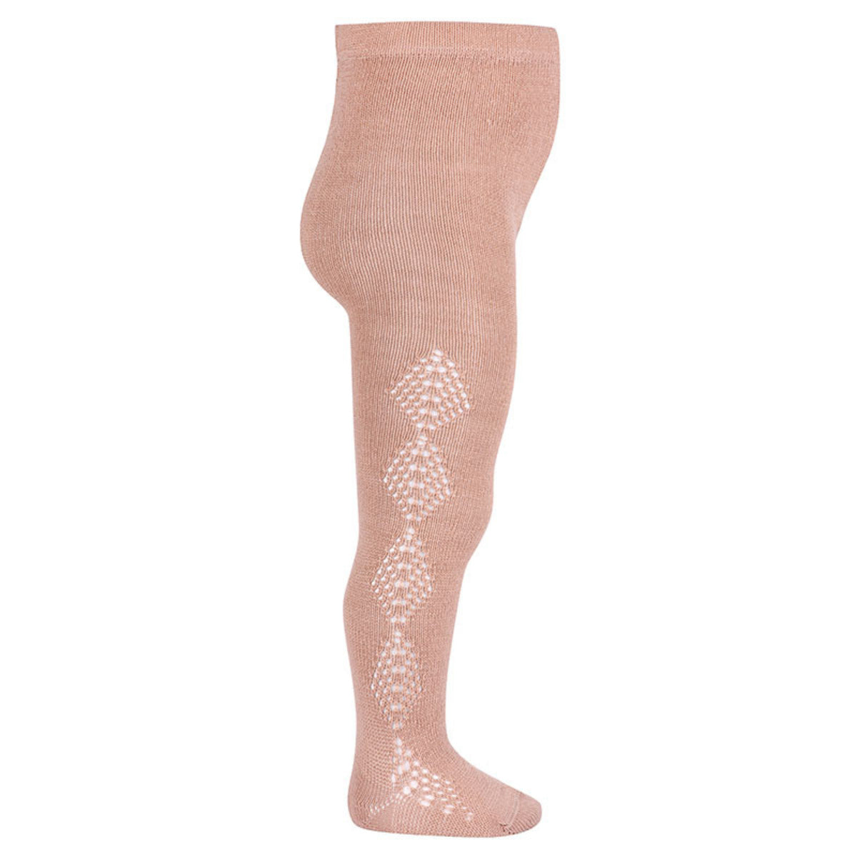 Condor tights for children Merino wool-blend tights diamond 6 months to 2 years
