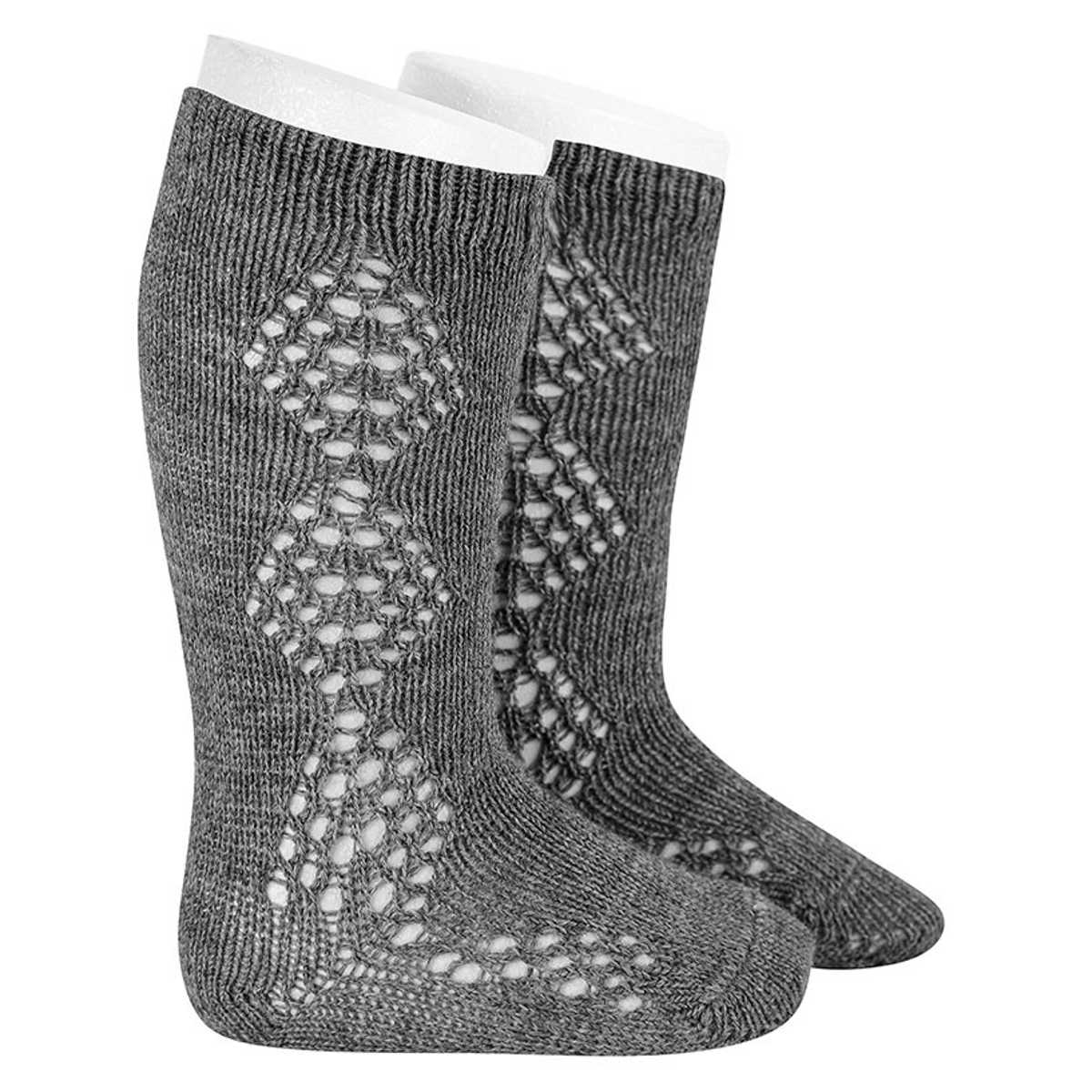 コンドル condor 靴下 ベビー Merino wool-blend knee socks 4歳～5歳,グリスクラーロ