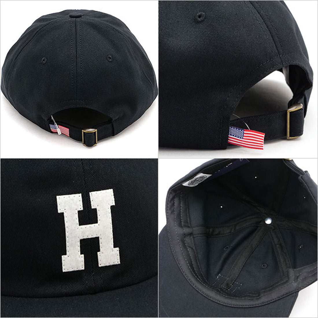 クーパーズタウンボールキャップ  COOPERSTOWN BALL CAP COOPERSTOWN BALLCAP HOMESTEAD GRAYS 1931 BLACK [HWDP38 SS25] （BLACK） BLACK