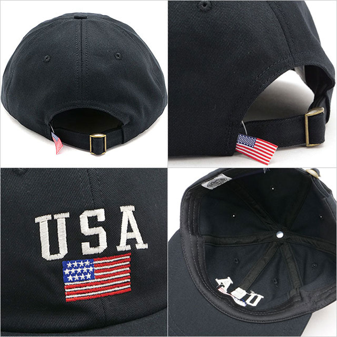 クーパーズタウンボールキャップ  COOPERSTOWN BALL CAP COOPERSTOWN BALLCAP THE STARS AND STRIPES BLACK [USA SS25] （BLACK） BLACK