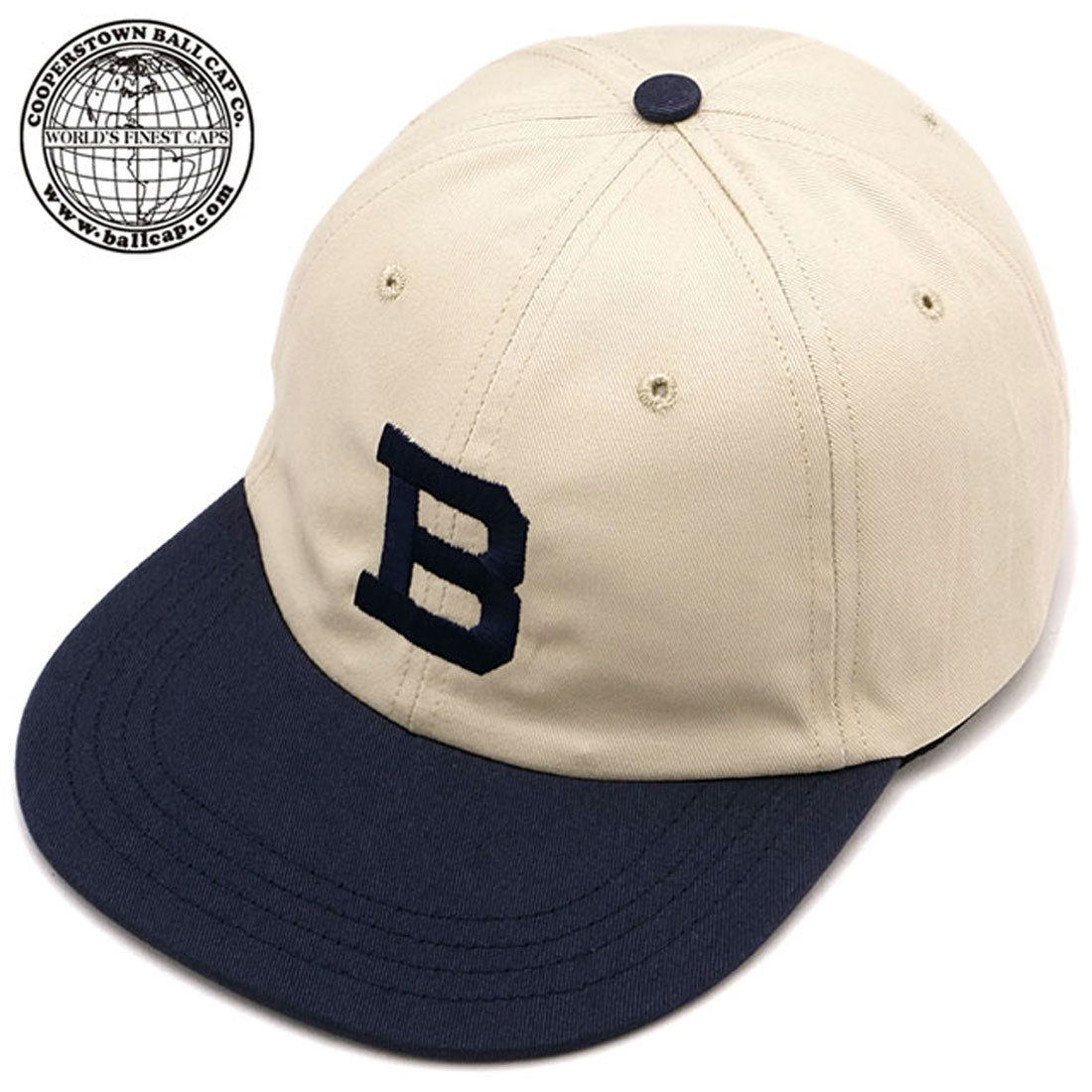 クーパーズタウンボールキャップ  COOPERSTOWN BALL CAP COOPERSTOWN BALLCAP BIRMINGHAM BARONS 1952 STONE/NAVY [BIRC52 SS25] （STONE/NAVY） STONE/NAVY