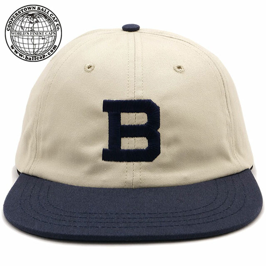 クーパーズタウンボールキャップ  COOPERSTOWN BALL CAP COOPERSTOWN BALLCAP BIRMINGHAM BARONS 1952 STONE/NAVY [BIRC52 SS25] （STONE/NAVY） STONE/NAVY
