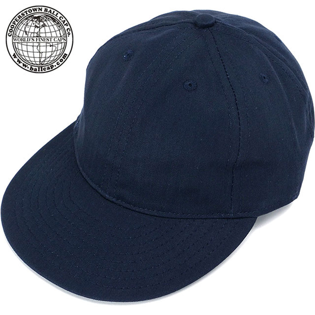 クーパーズタウンボールキャップ  COOPERSTOWN BALL CAP SOLID HBT CAP NAVY （NAVY） NAVY