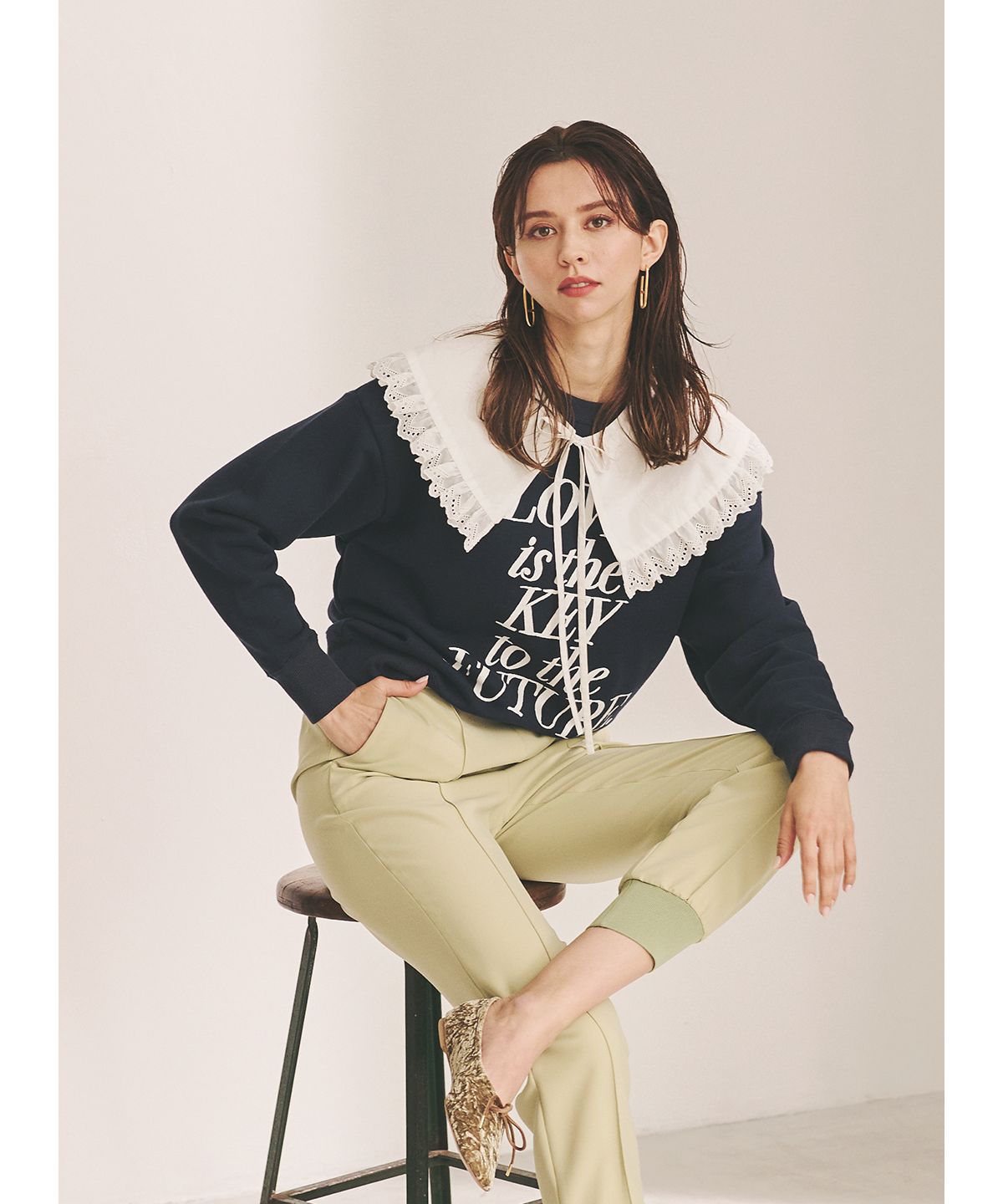 COEL Hem Lace Detachable Collar