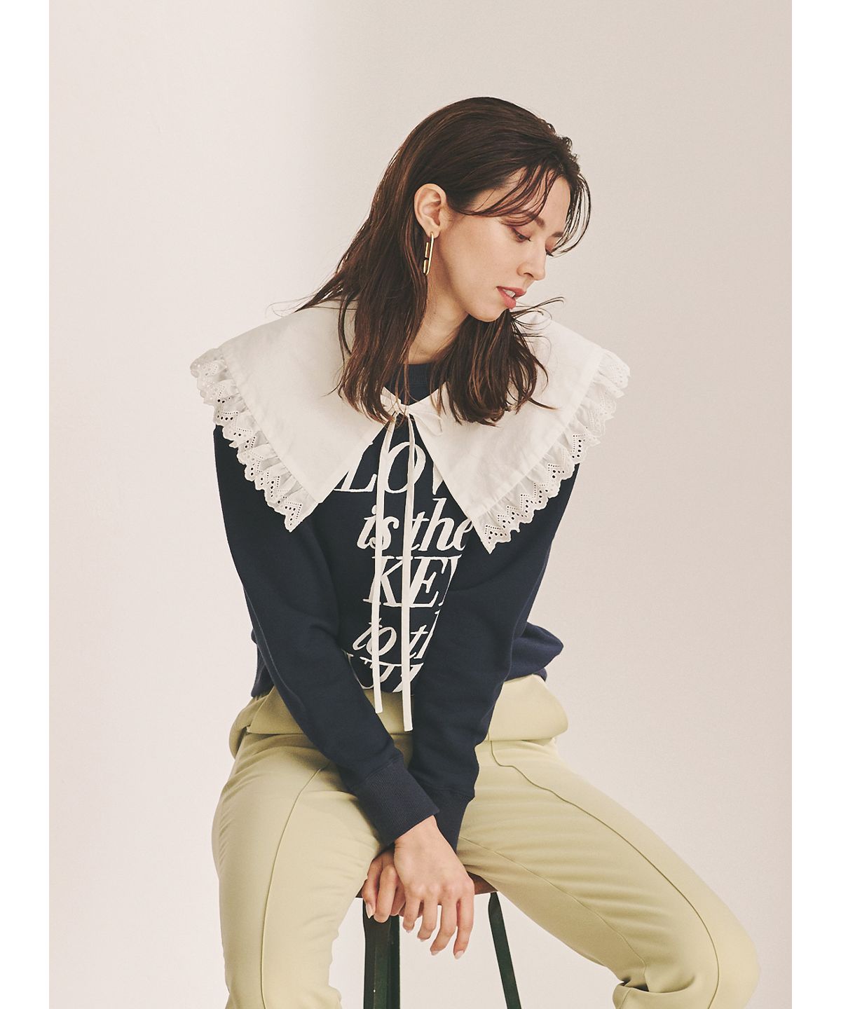 COEL Hem Lace Detachable Collar